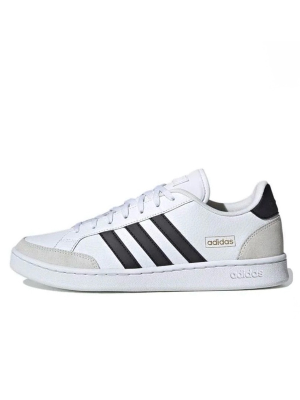 Adidas Men’s‎ Classic Grand Court SE Sneaker Tennis Shoe, White/Black, Size 9.5